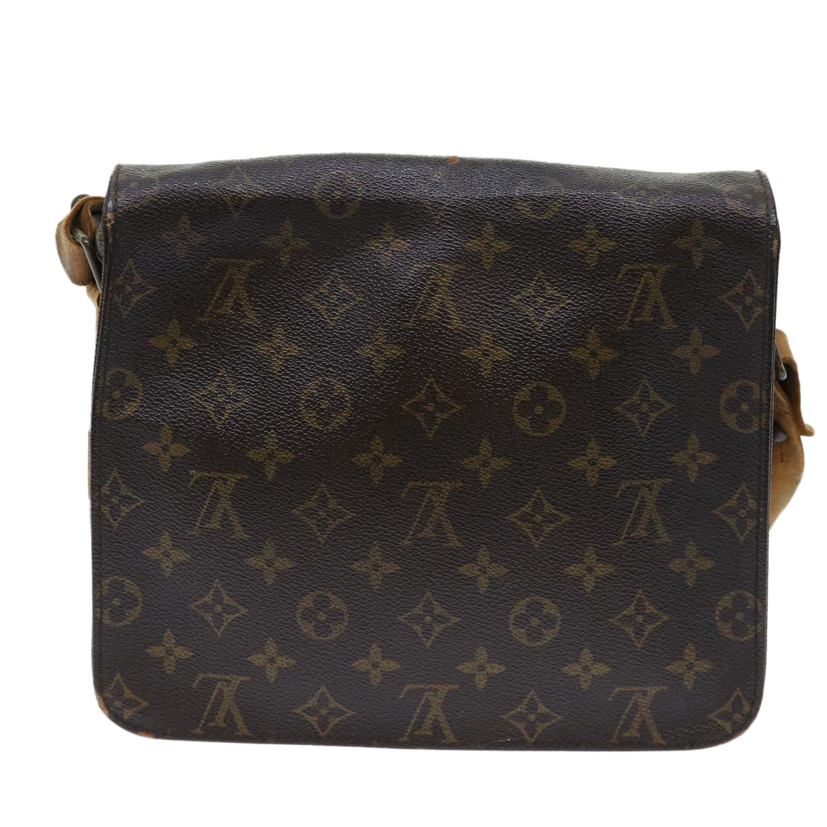 LOUIS VUITTON Monogram Cartouchiere GM Shoulder Bag M51252 LV Auth th3923