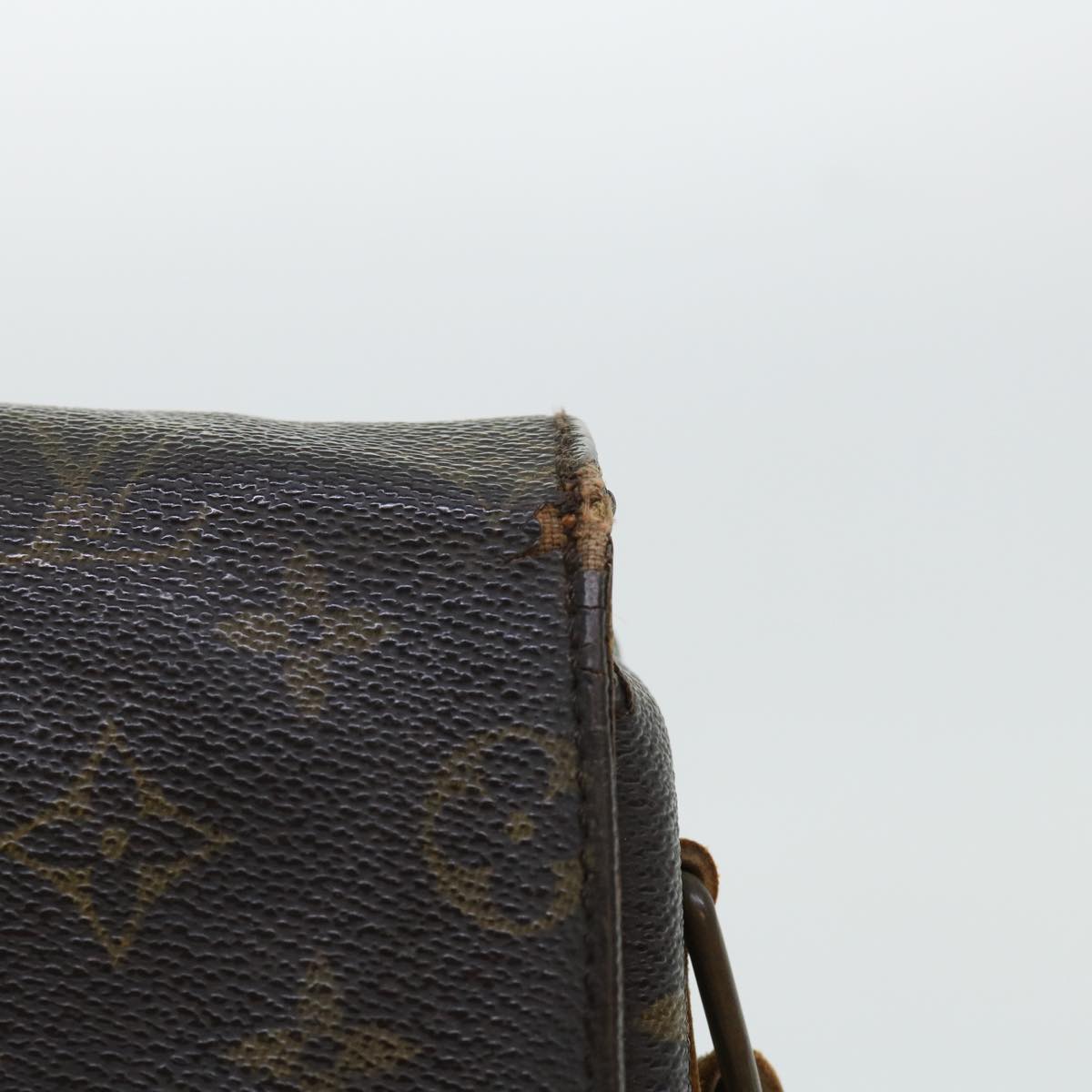 LOUIS VUITTON Monogram Cartouchiere GM Shoulder Bag M51252 LV Auth th3923