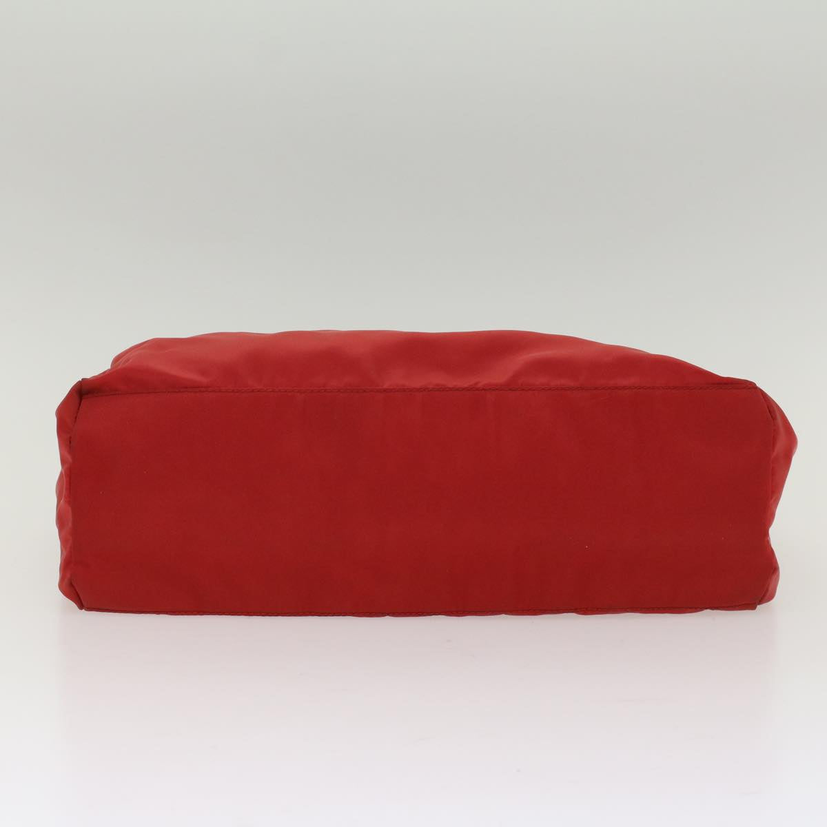 PRADA Hand Bag Nylon Red Auth th3933