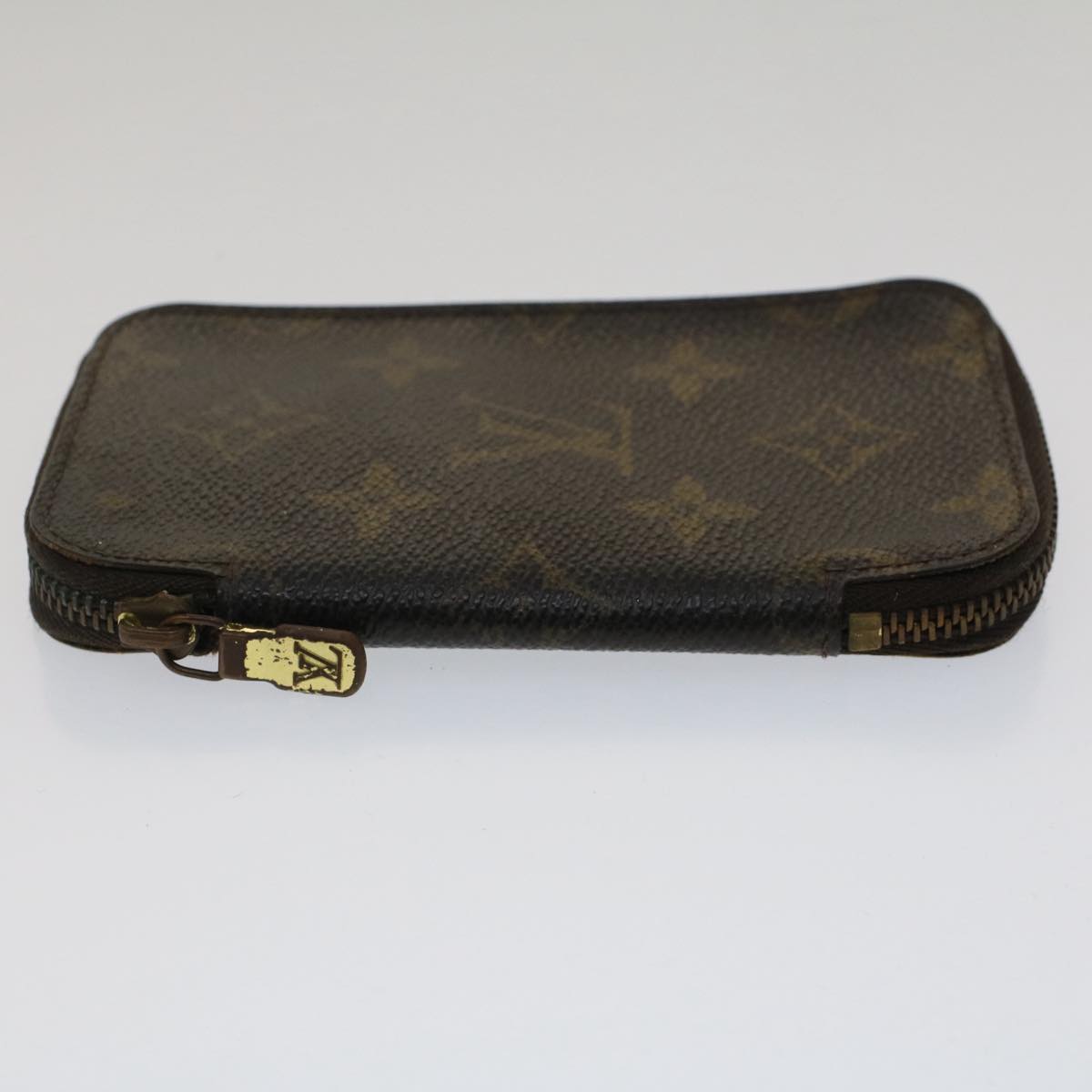 LOUIS VUITTON Monogram Pochette 6 Cure Key Case M62610 LV Auth th3938