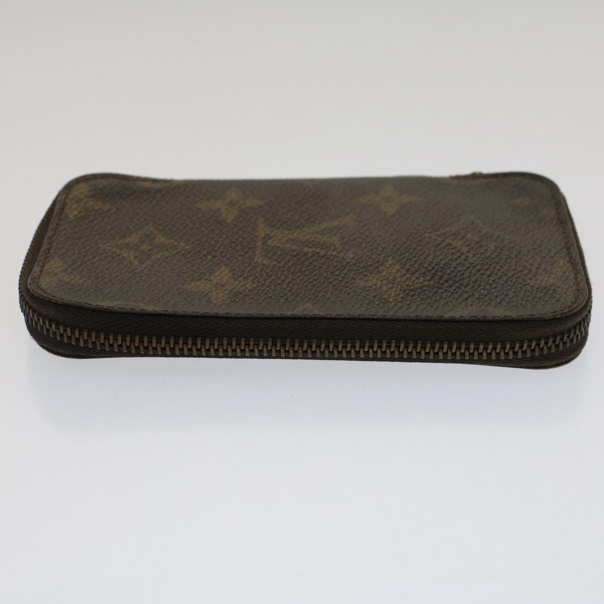 LOUIS VUITTON Monogram Pochette 6 Cure Key Case M62610 LV Auth th3938