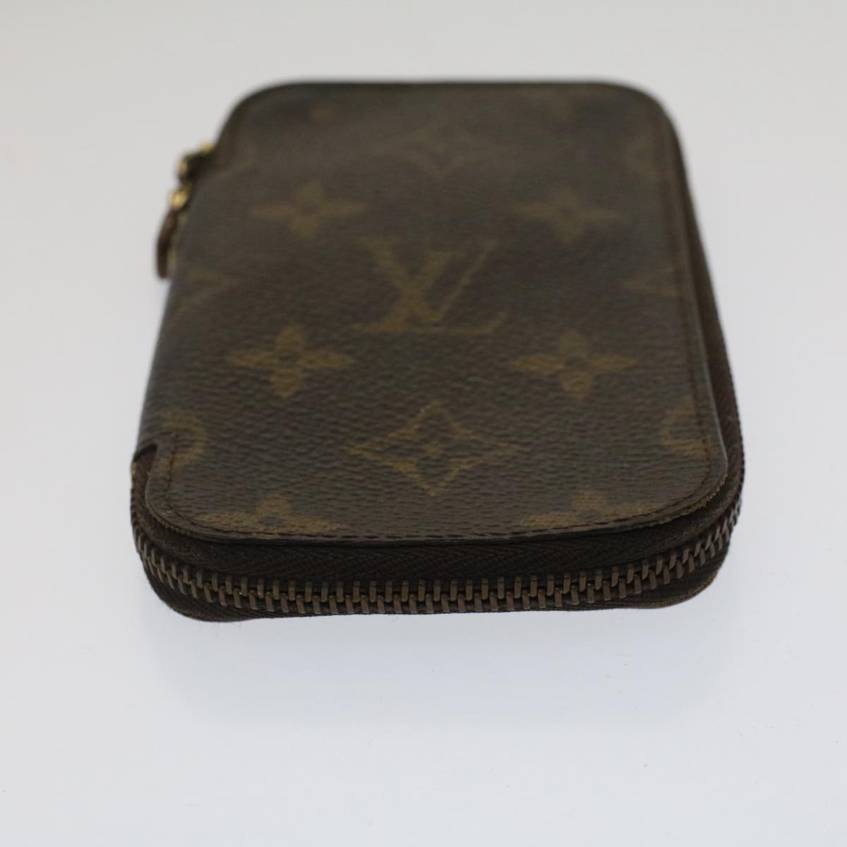 LOUIS VUITTON Monogram Pochette 6 Cure Key Case M62610 LV Auth th3938