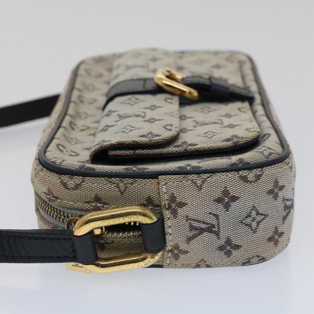 LOUIS VUITTON Monogram Mini Juliet MM Shoulder Bag Blue M92004 LV Auth th3942