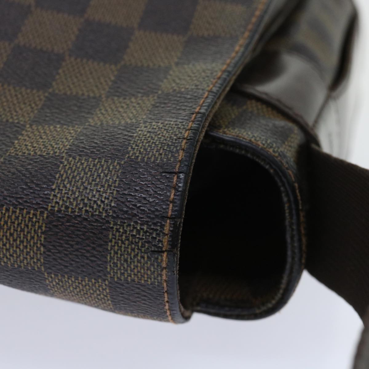 LOUIS VUITTON Damier Ebene Abbesses Shoulder Bag N45257 LV Auth th3948