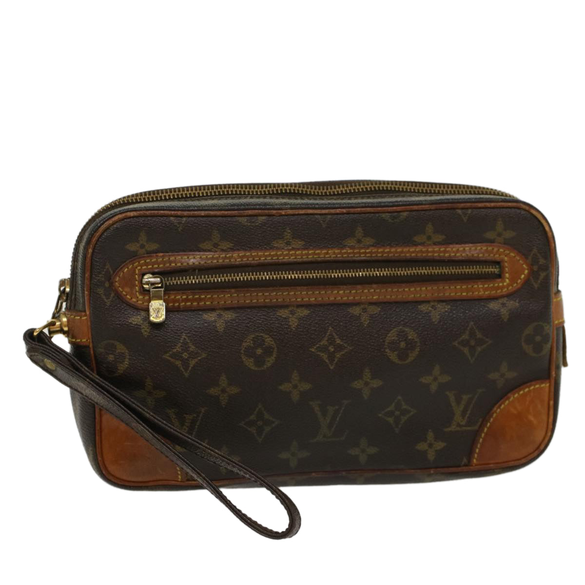 LOUIS VUITTON Monogram Marly Dragonne GM Clutch Bag M51825 LV Auth th3957