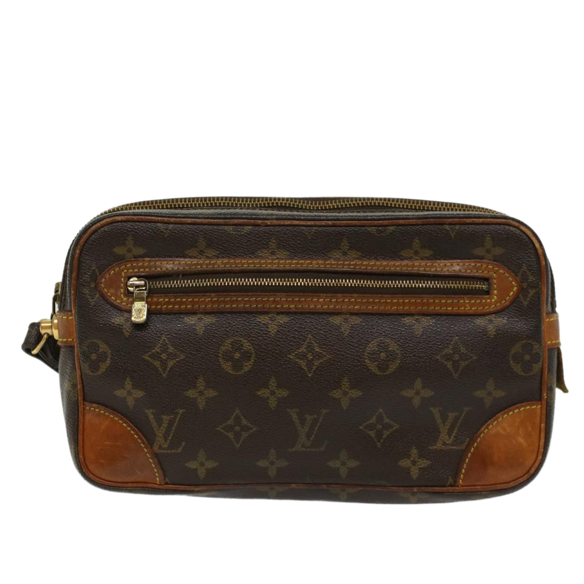 LOUIS VUITTON Monogram Marly Dragonne GM Clutch Bag M51825 LV Auth th3957