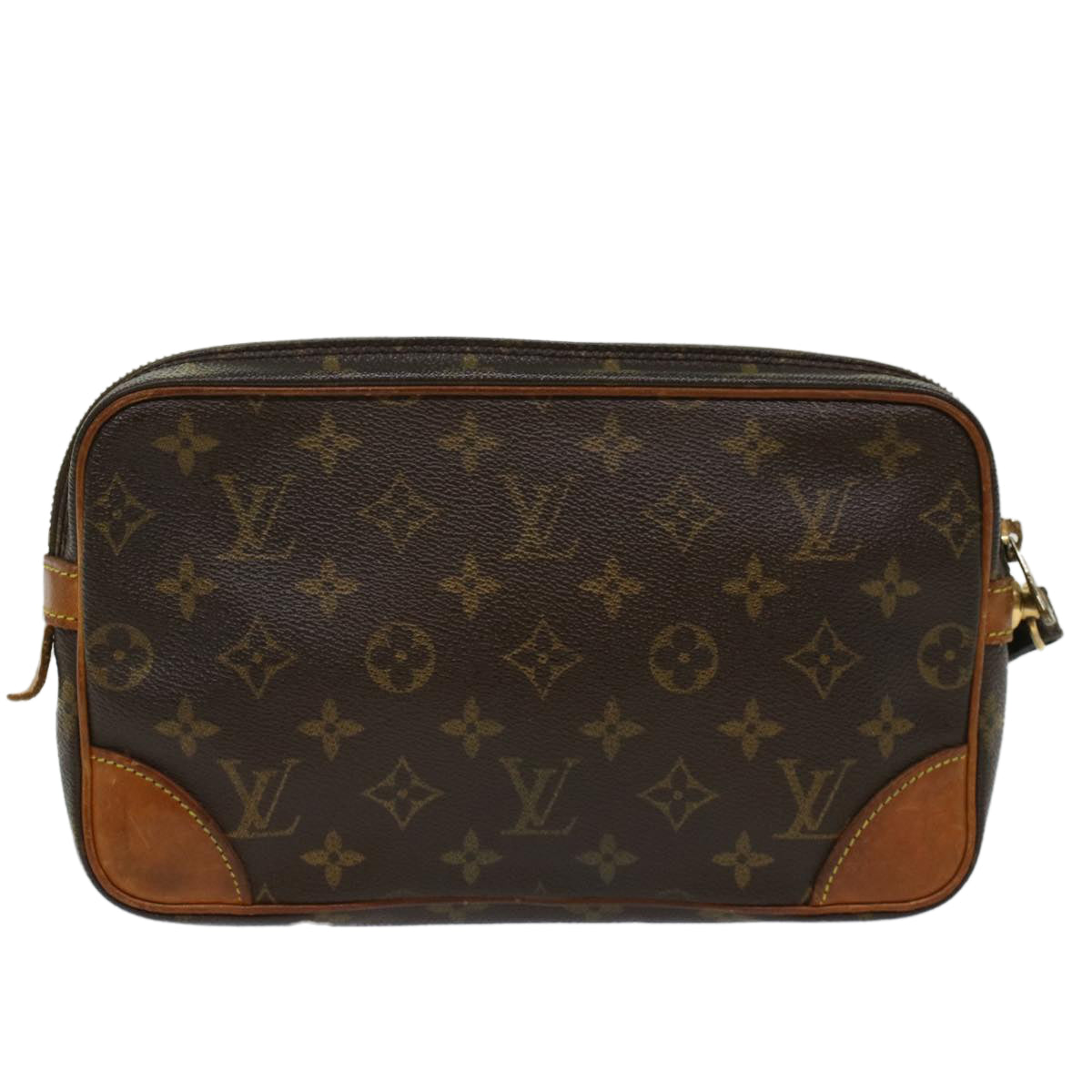 LOUIS VUITTON Monogram Marly Dragonne GM Clutch Bag M51825 LV Auth th3957 - 0