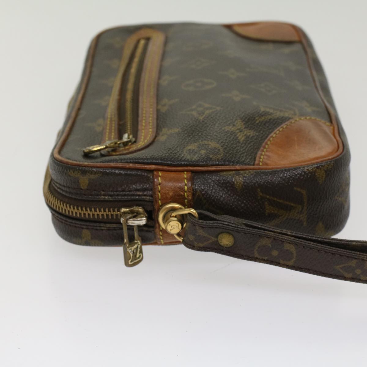 LOUIS VUITTON Monogram Marly Dragonne GM Clutch Bag M51825 LV Auth th3957