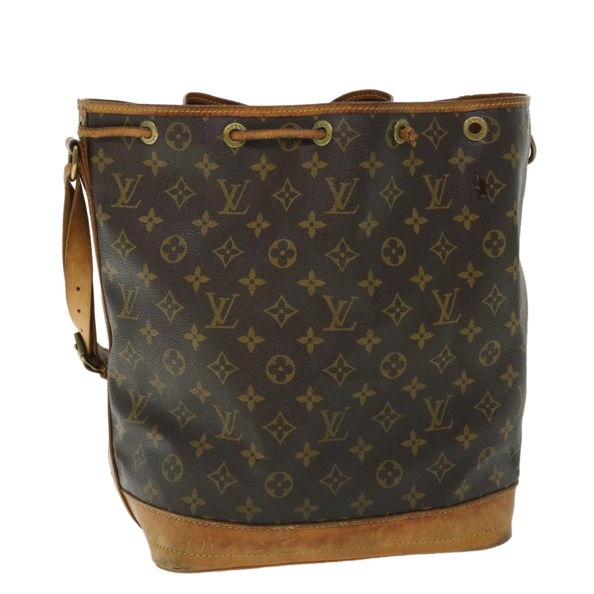 LOUIS VUITTON Monogram Noe Shoulder Bag M42224 LV Auth th3958