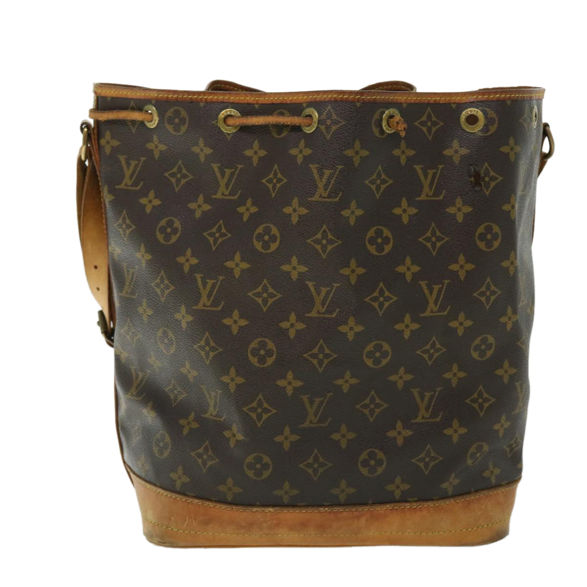 LOUIS VUITTON Monogram Noe Shoulder Bag M42224 LV Auth th3958