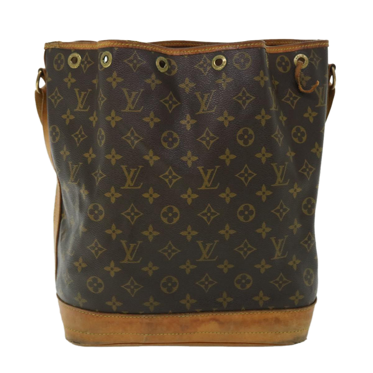 LOUIS VUITTON Monogram Noe Shoulder Bag M42224 LV Auth th3958