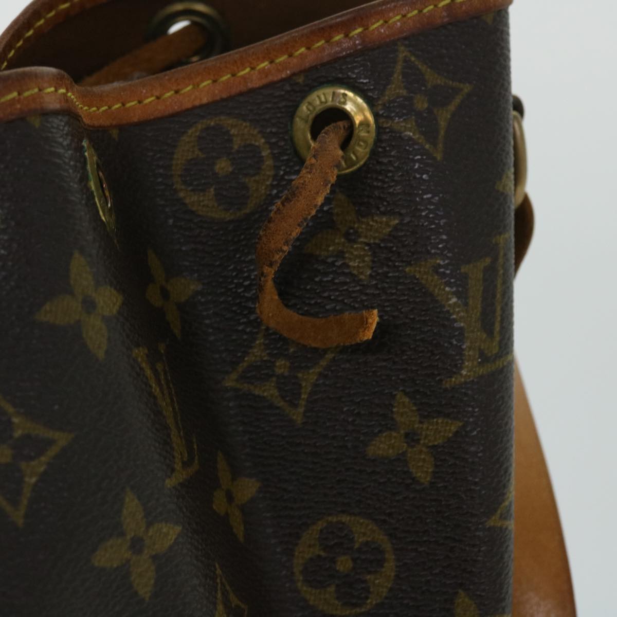 LOUIS VUITTON Monogram Noe Shoulder Bag M42224 LV Auth th3958