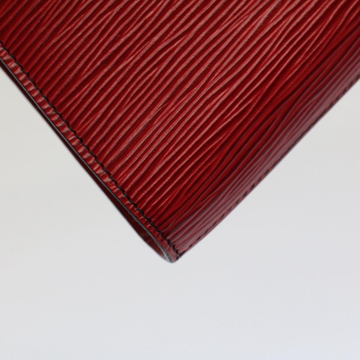 LOUIS VUITTON Epi Art Deco Clutch Bag Red M52637 LV Auth th3962