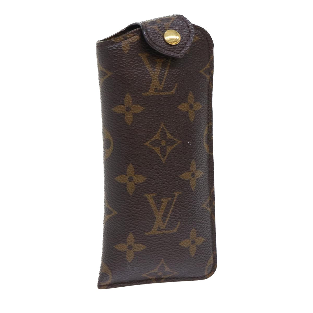 LOUIS VUITTON Monogram Etui Lunette PM Glasses Case M66545 LV Auth th3970