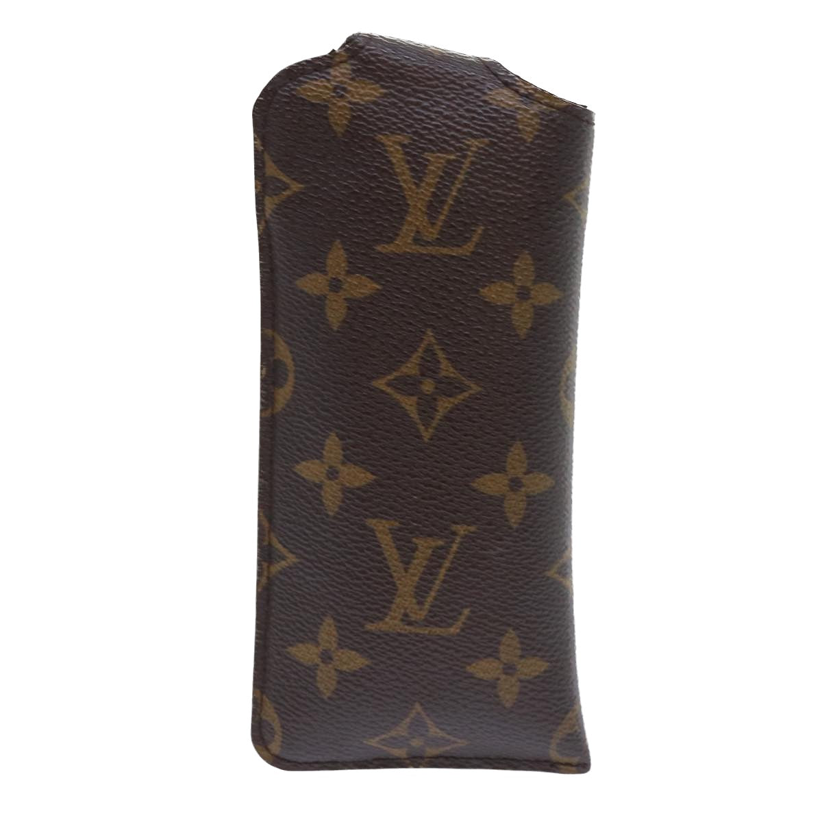 LOUIS VUITTON Monogram Etui Lunette PM Glasses Case M66545 LV Auth th3970