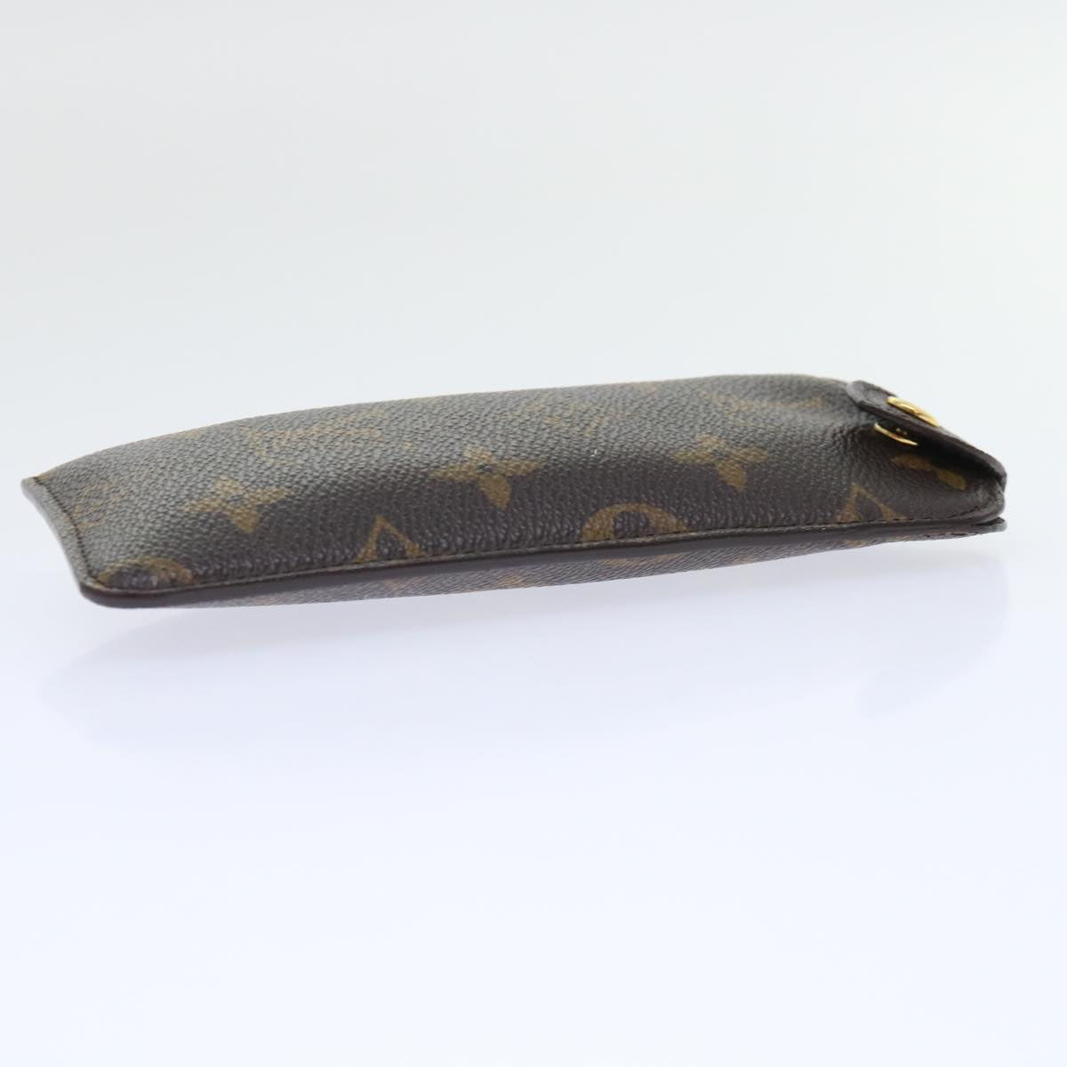 LOUIS VUITTON Monogram Etui Lunette PM Glasses Case M66545 LV Auth th3970