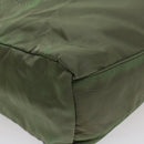 PRADA Tote Bag Nylon Khaki Auth th3978-14