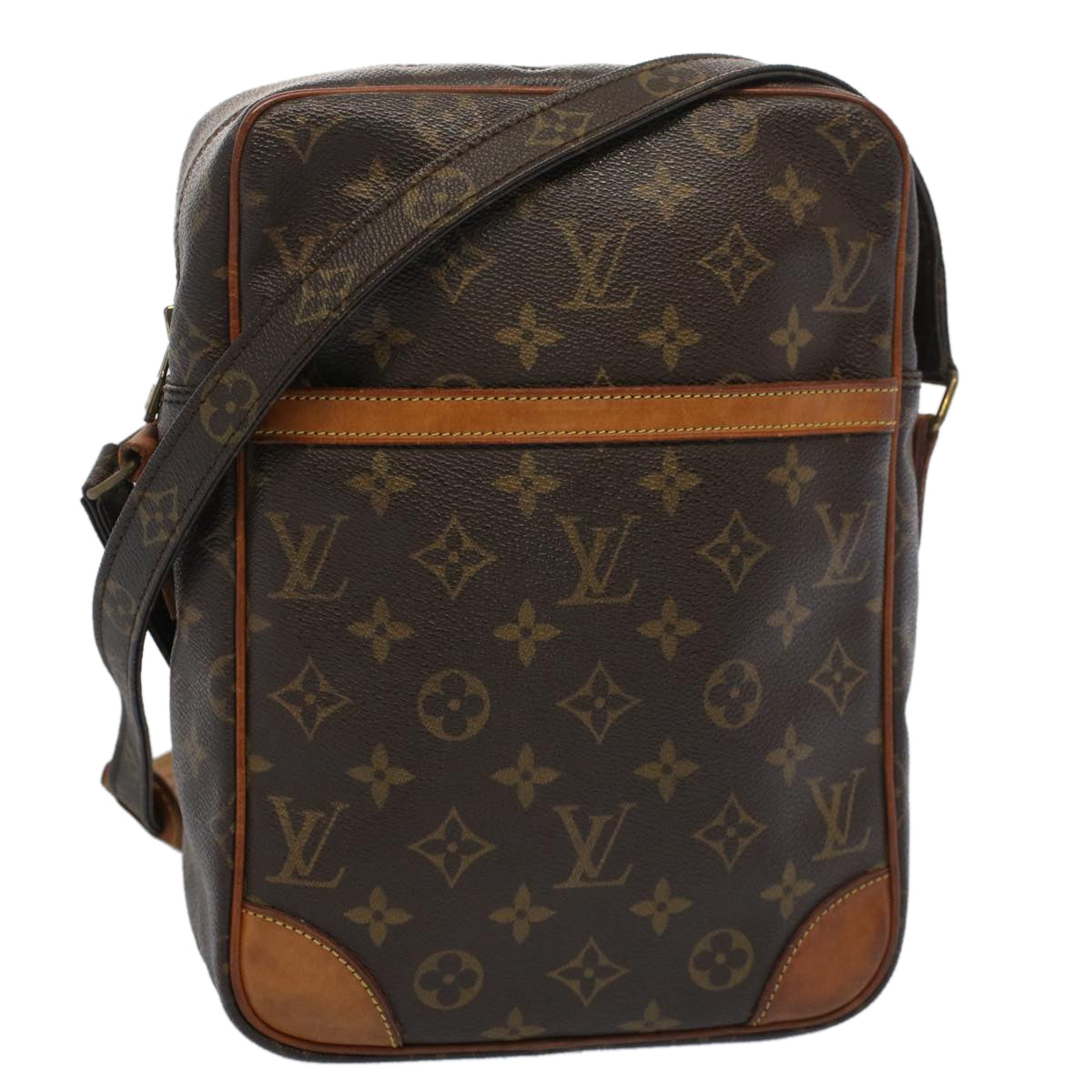 LOUIS VUITTON Monogram Danube MM Shoulder Bag M45264 LV Auth th3979