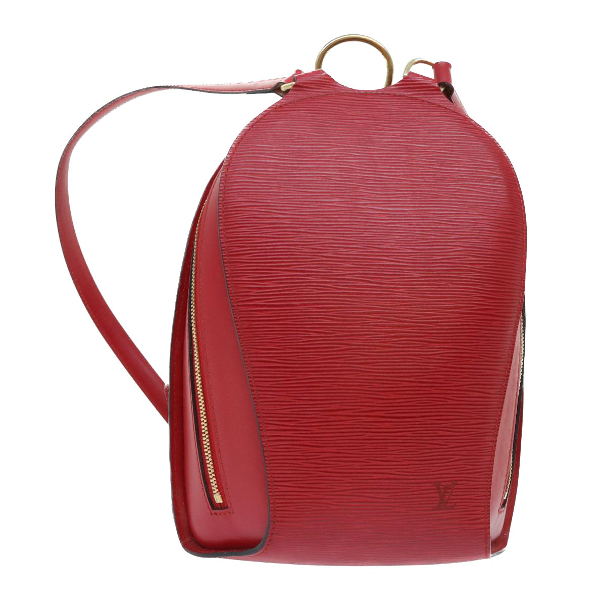 LOUIS VUITTON Epi Mabillon Backpack Castilian Red M52237 LV Auth th3984
