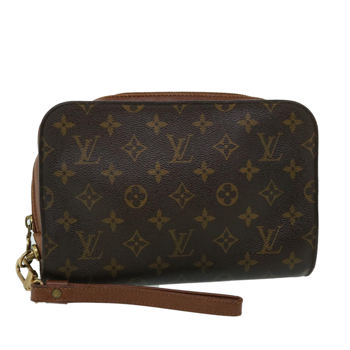 LOUIS VUITTON Monogram Orsay Clutch Bag M51790 LV Auth th3987