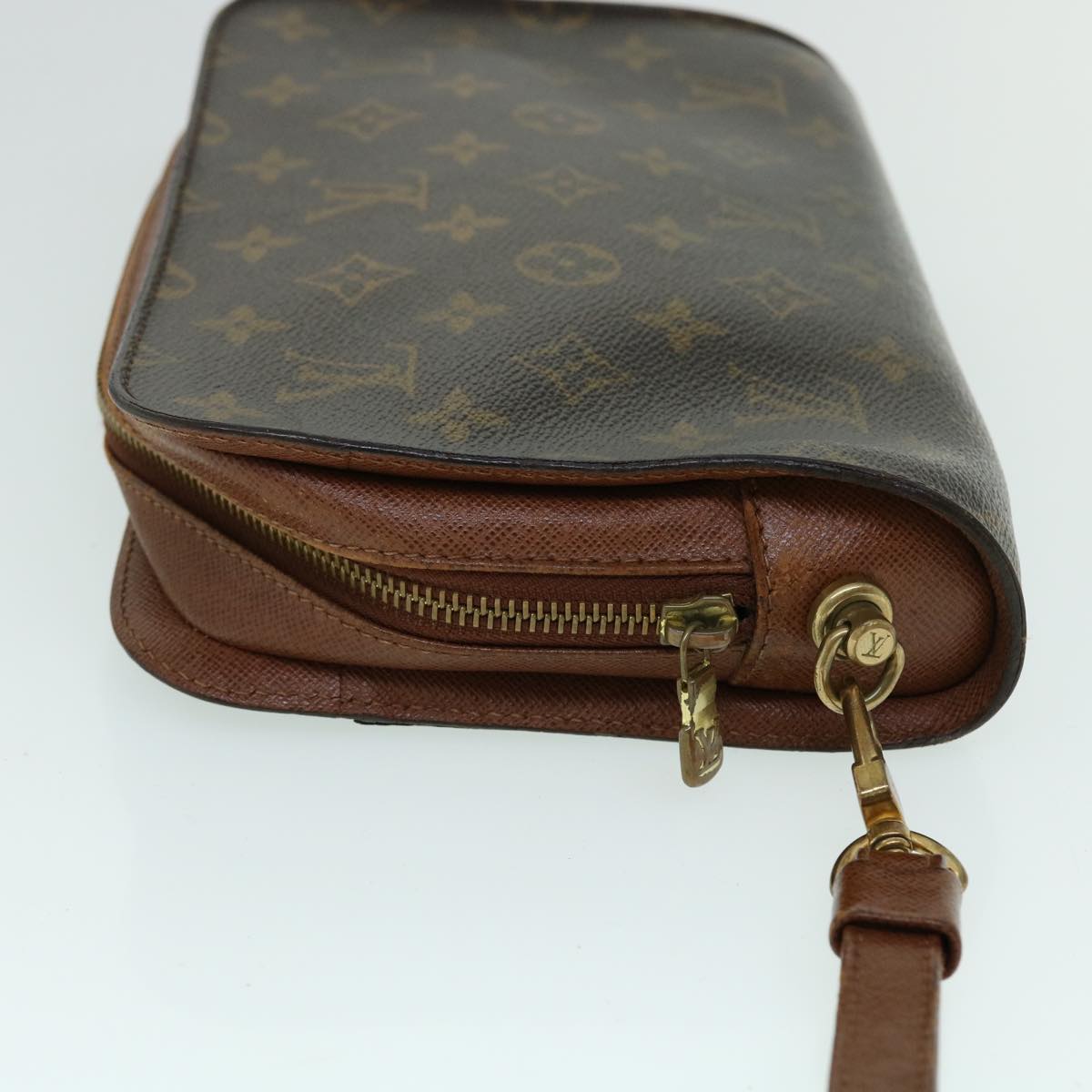 LOUIS VUITTON Monogram Orsay Clutch Bag M51790 LV Auth th3987