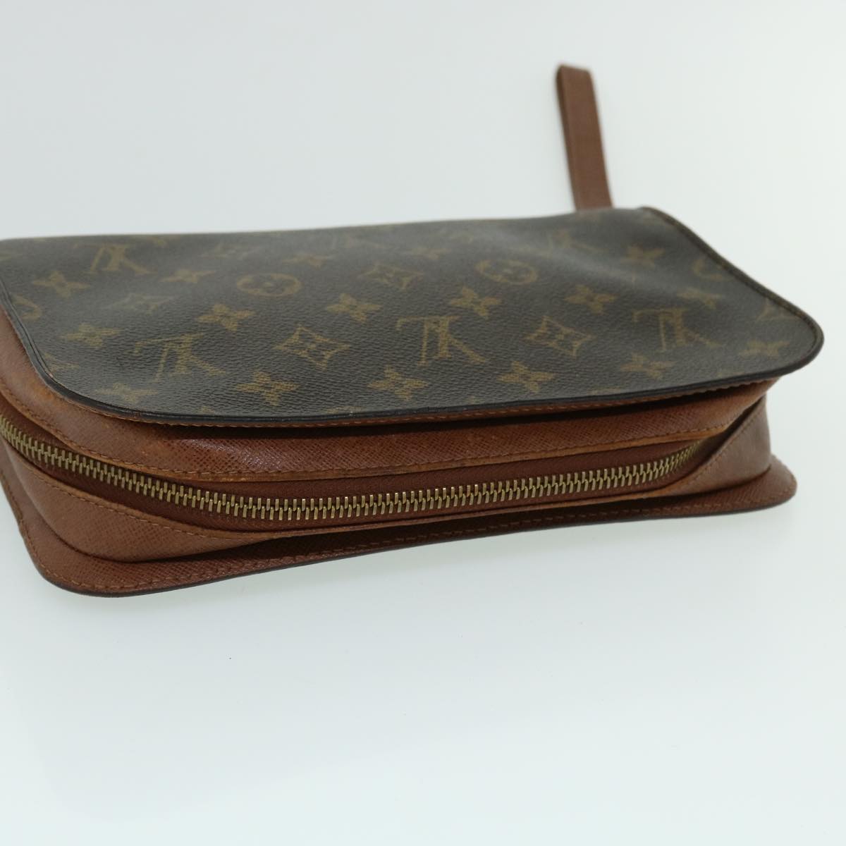 LOUIS VUITTON Monogram Orsay Clutch Bag M51790 LV Auth th3987