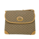 GUCCI Micro GG Canvas Shoulder Bag PVC Leather Beige 007 92 5548 Auth th3994-13