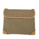 GUCCI Micro GG Canvas Shoulder Bag PVC Leather Beige 007 92 5548 Auth th3994-2