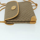 GUCCI Micro GG Canvas Shoulder Bag PVC Leather Beige 007 92 5548 Auth th3994-4