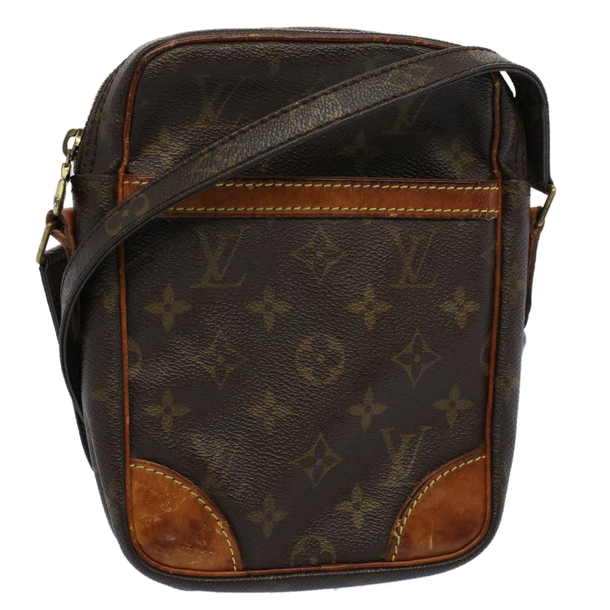 LOUIS VUITTON Monogram Danube Shoulder Bag M45266 LV Auth th3996