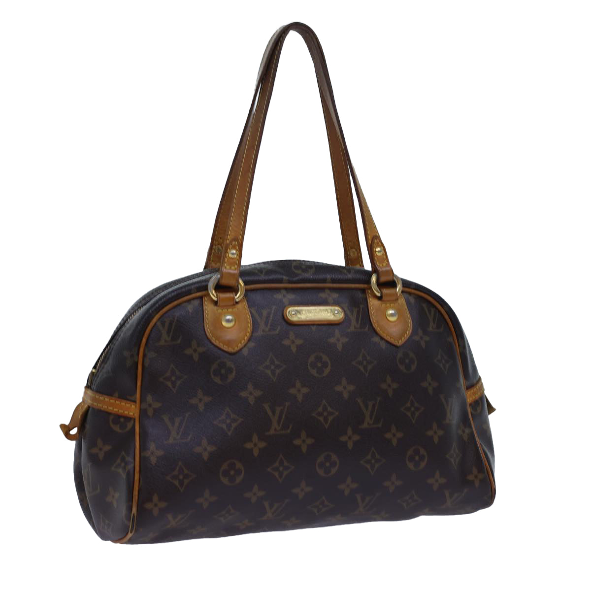 LOUIS VUITTON Monogram Montorgueil PM Hand Bag M95565 LV Auth th3998