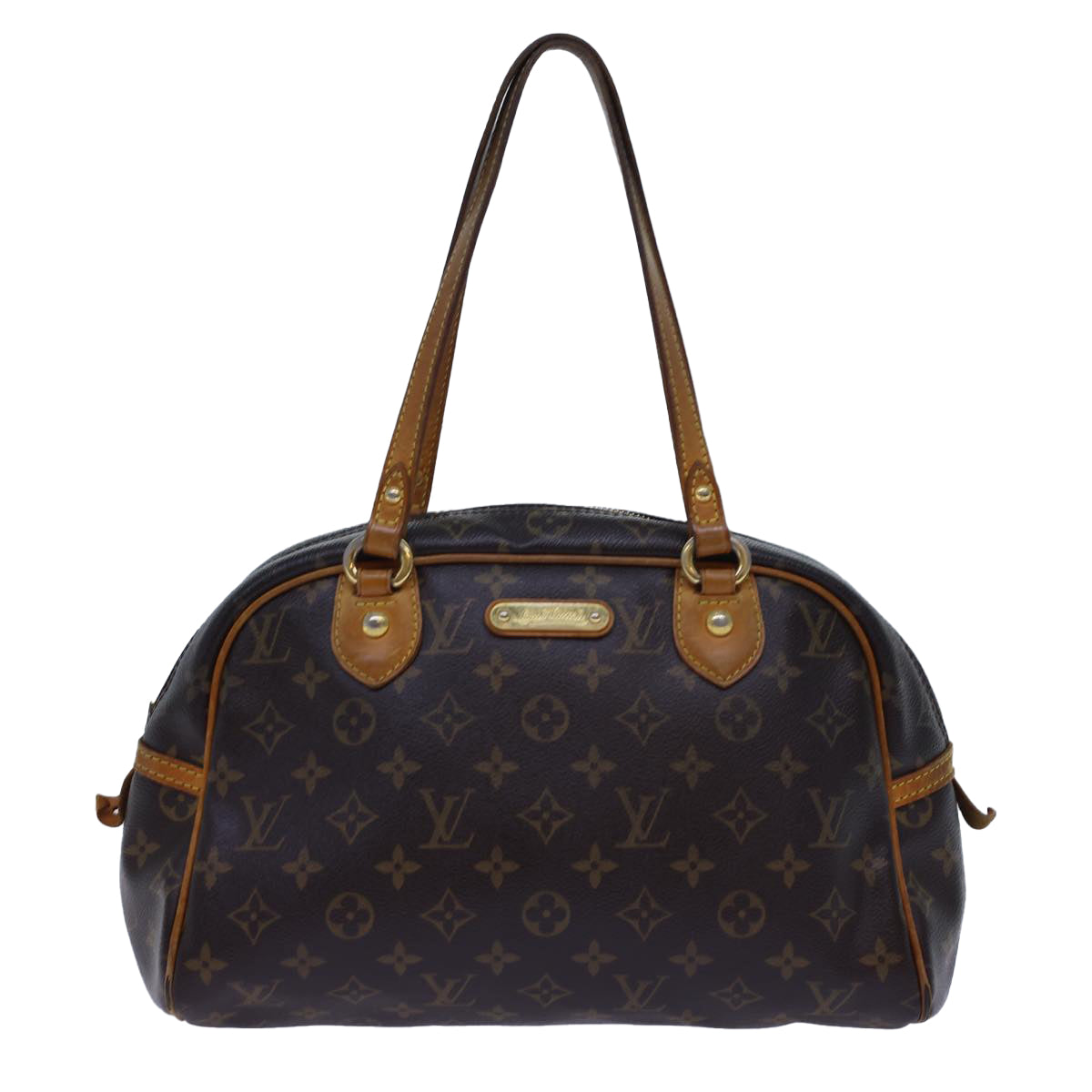 LOUIS VUITTON Monogram Montorgueil PM Hand Bag M95565 LV Auth th3998