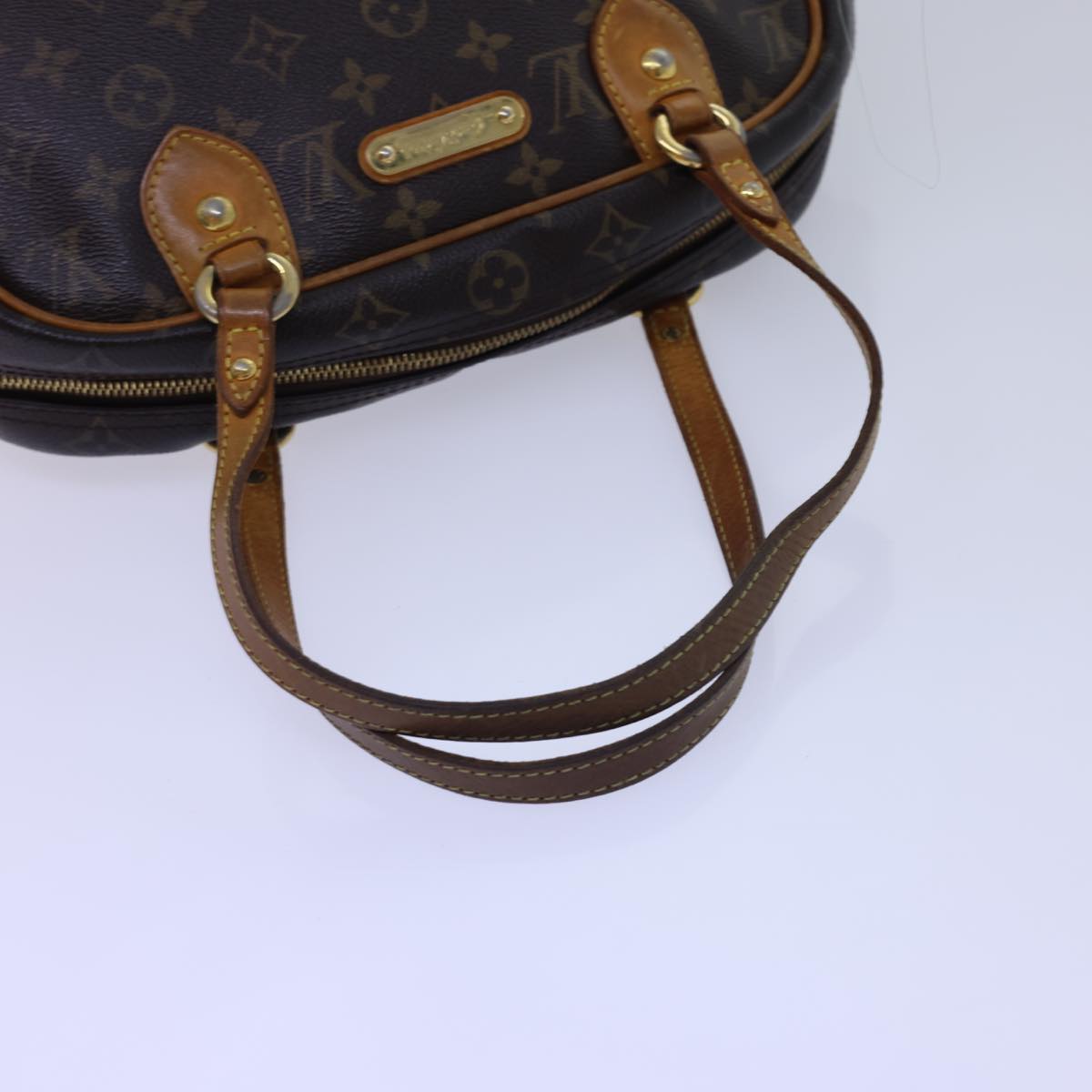 LOUIS VUITTON Monogram Montorgueil PM Hand Bag M95565 LV Auth th3998