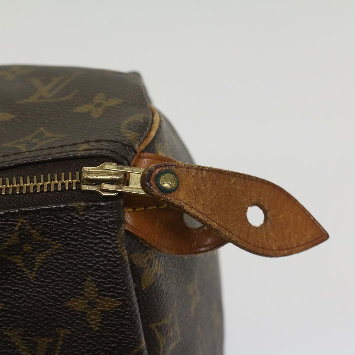 LOUIS VUITTON Monogram Speedy 30 Hand Bag M41526 LV Auth th4004