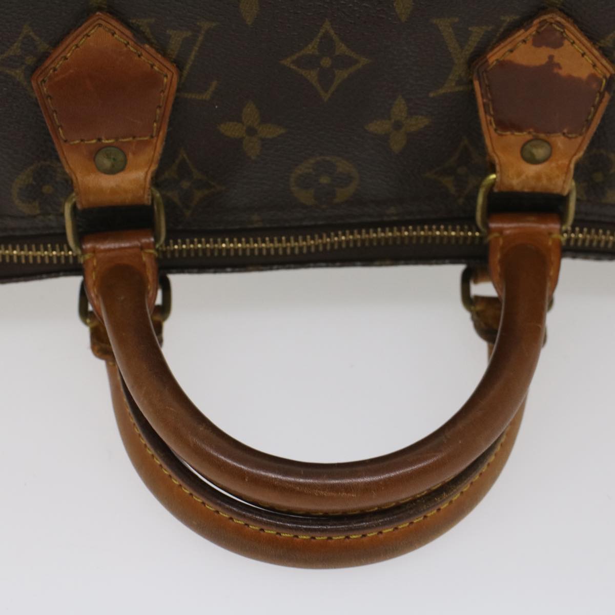 LOUIS VUITTON Monogram Speedy 30 Hand Bag M41526 LV Auth th4004