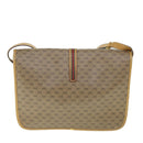 GUCCI Micro GG Canvas Web Sherry Line Shoulder Bag Beige Auth th4016-2