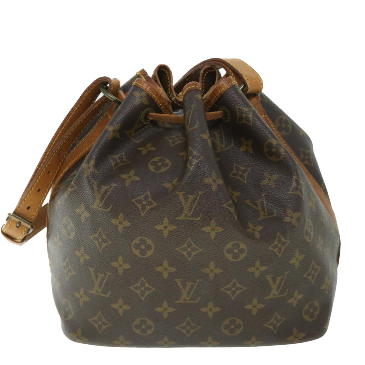 LOUIS VUITTON Monogram Petit Noe Shoulder Bag M42226 LV Auth th4023 - 0