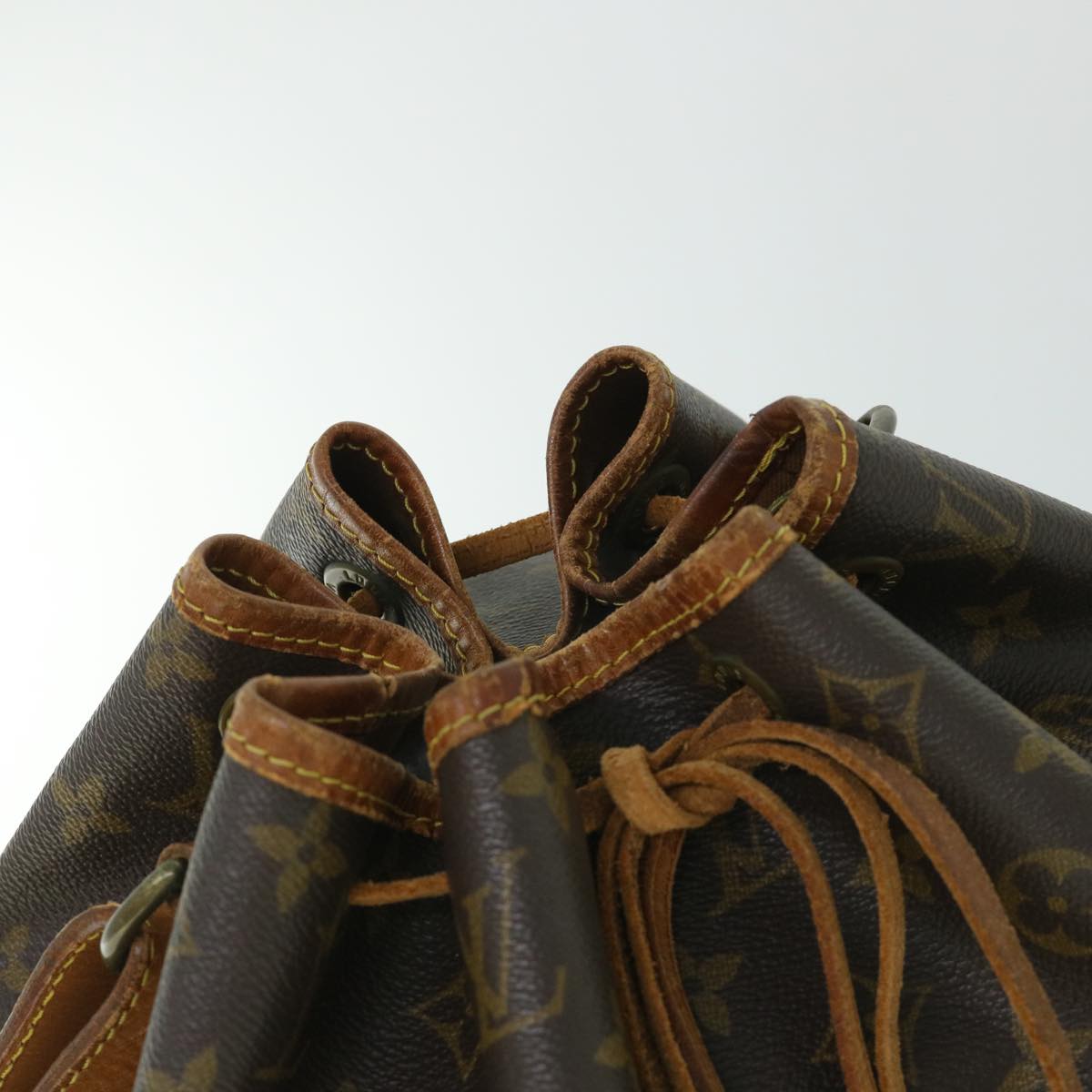 LOUIS VUITTON Monogram Petit Noe Shoulder Bag M42226 LV Auth th4023