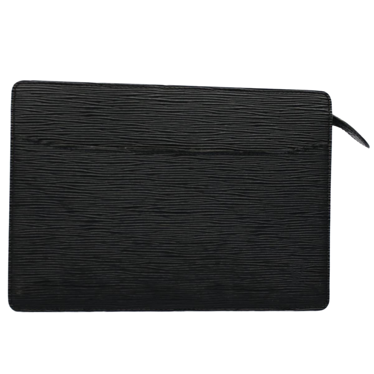 LOUIS VUITTON Epi Pochette Homme Clutch Bag Black M52522 LV Auth th4042