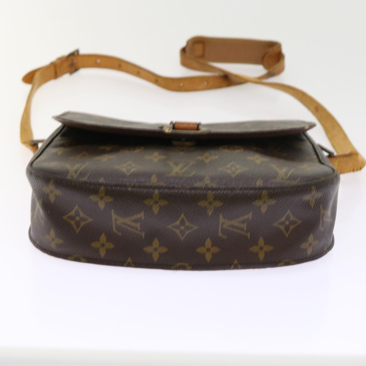 LOUIS VUITTON Monogram Saint Cloud GM Shoulder Bag M51242 LV Auth th4045