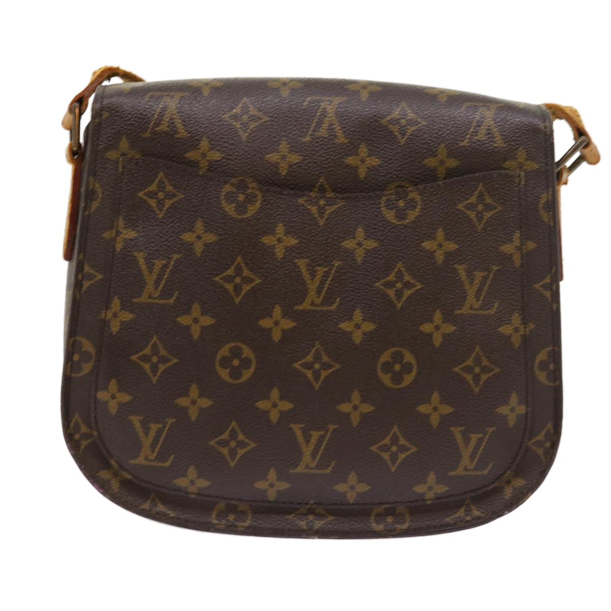 LOUIS VUITTON Monogram Saint Cloud GM Shoulder Bag M51242 LV Auth th4045 - 0