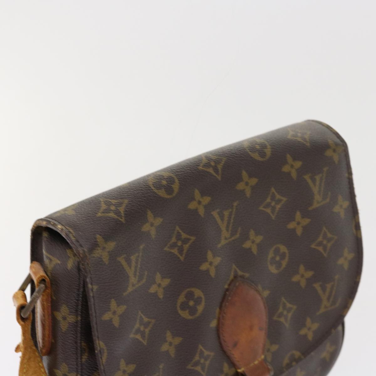 LOUIS VUITTON Monogram Saint Cloud GM Shoulder Bag M51242 LV Auth th4045