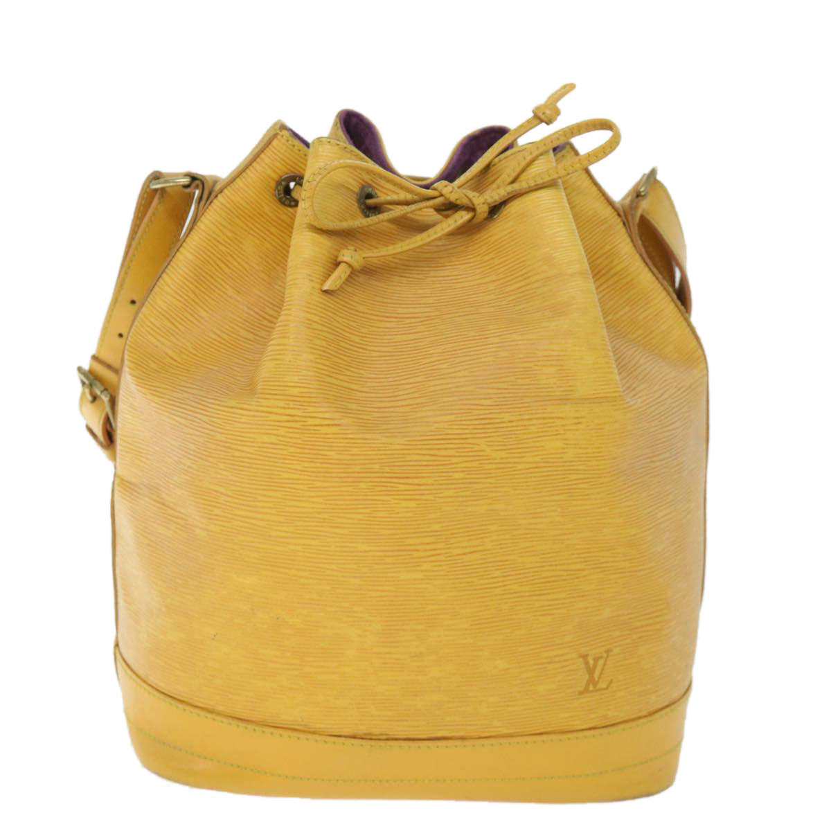 LOUIS VUITTON Epi Noe Shoulder Bag Tassili Yellow M44009 LV Auth th4055