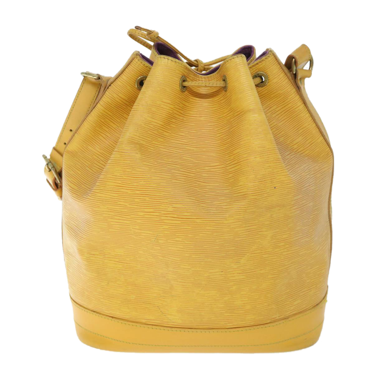 LOUIS VUITTON Epi Noe Shoulder Bag Tassili Yellow M44009 LV Auth th4055