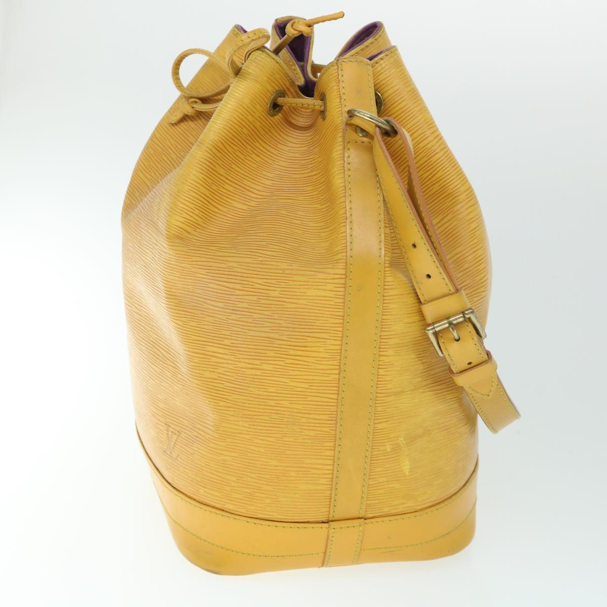 LOUIS VUITTON Epi Noe Shoulder Bag Tassili Yellow M44009 LV Auth th4055