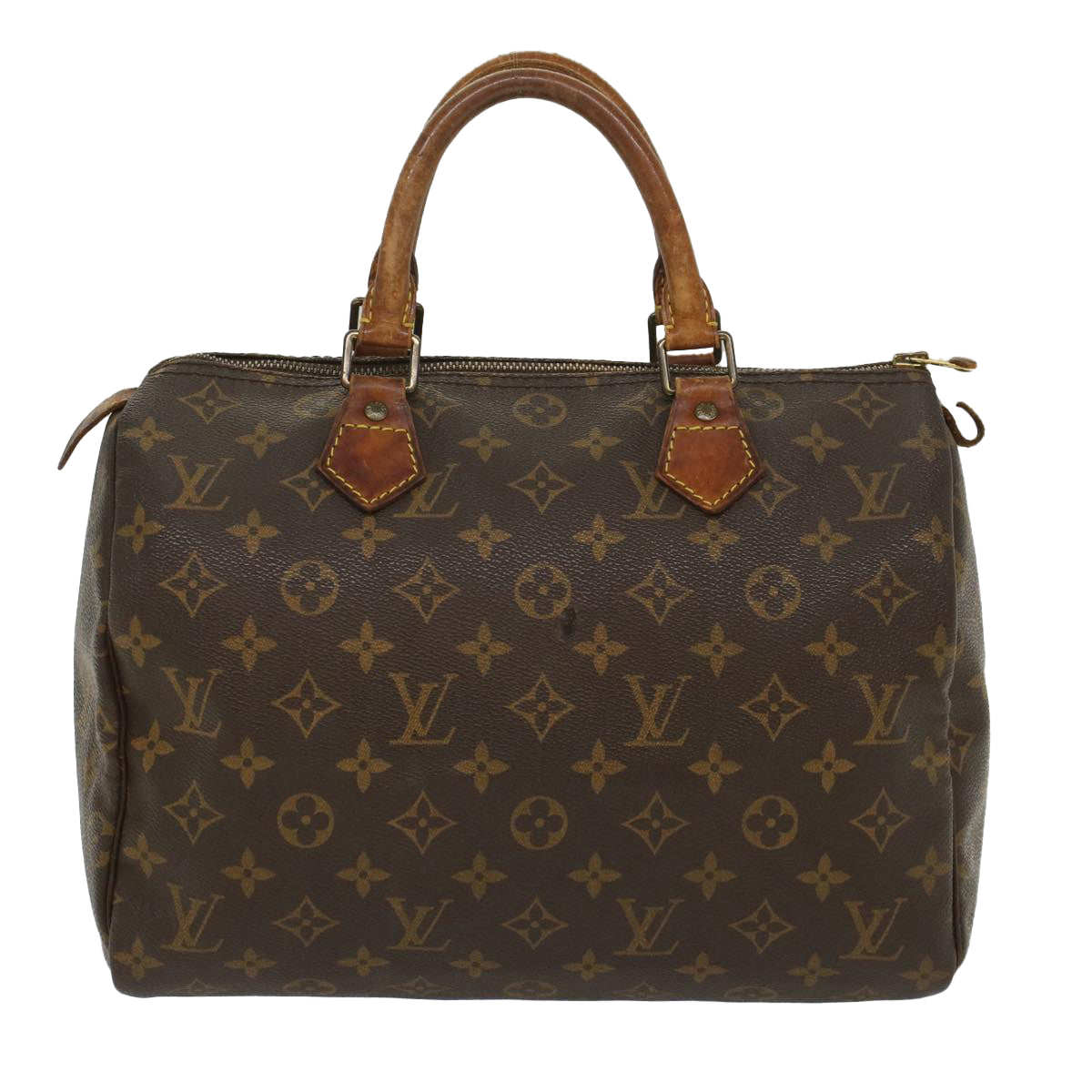 LOUIS VUITTON Monogram Speedy 30 Hand Bag M41526 LV Auth th4087 - 0