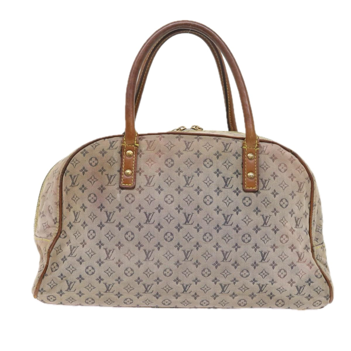 LOUIS VUITTON Monogram Mini Marie Hand Bag Blue M92003 LV Auth th4091 - 0