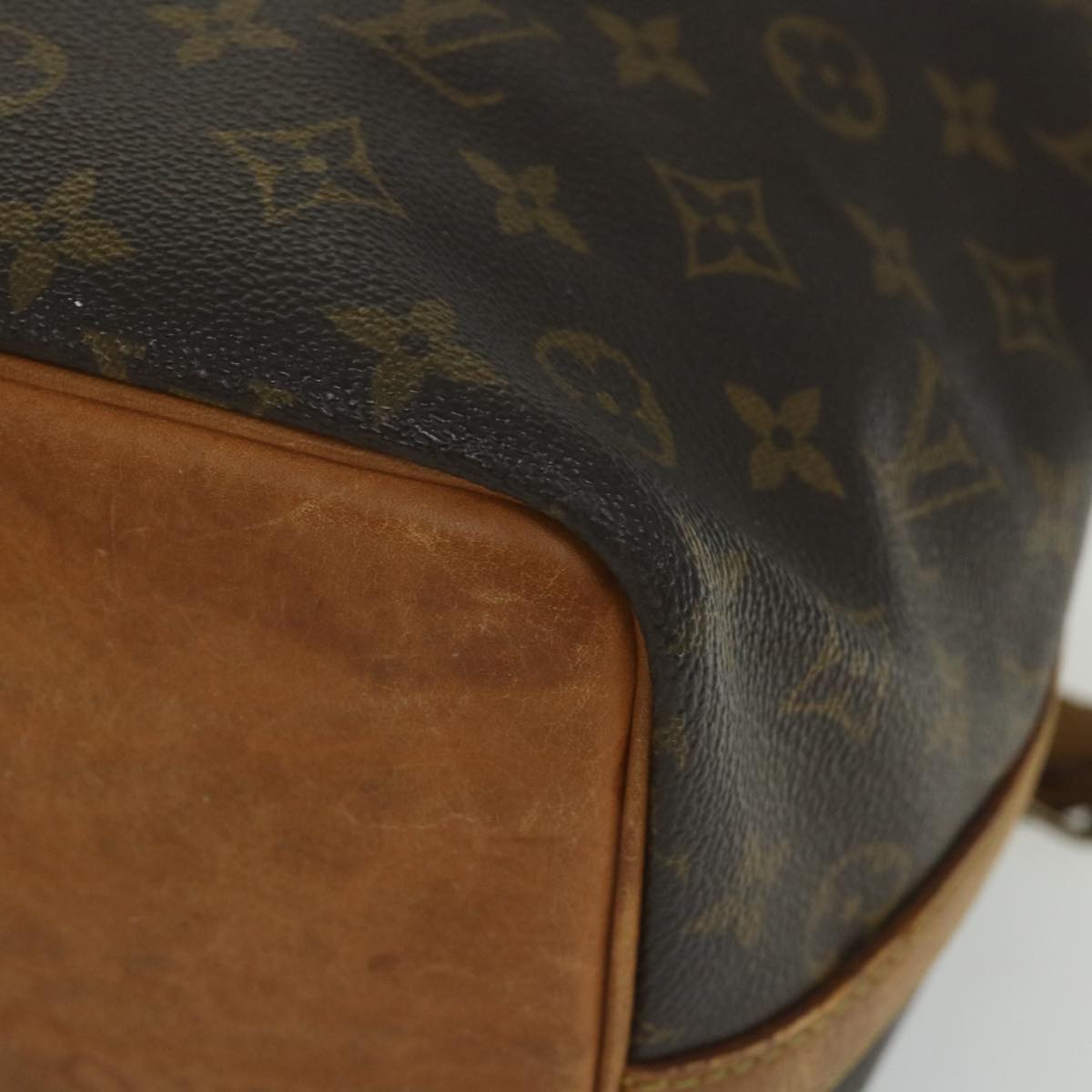 LOUIS VUITTON Monogram Petit Noe Shoulder Bag M42226 LV Auth th4110