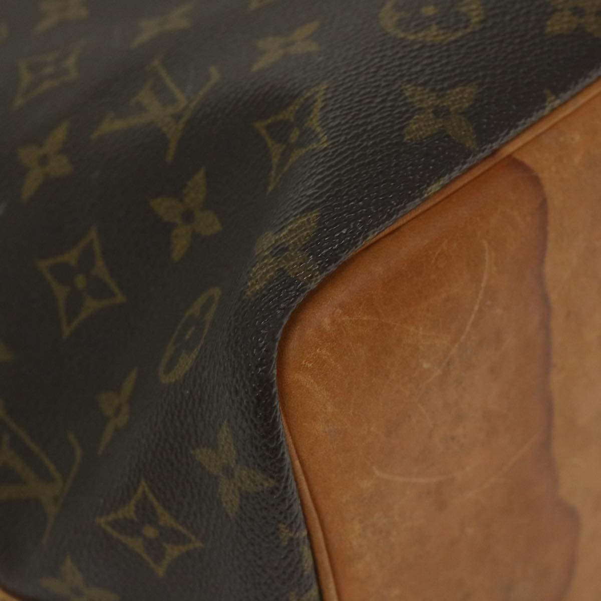 LOUIS VUITTON Monogram Petit Noe Shoulder Bag M42226 LV Auth th4110