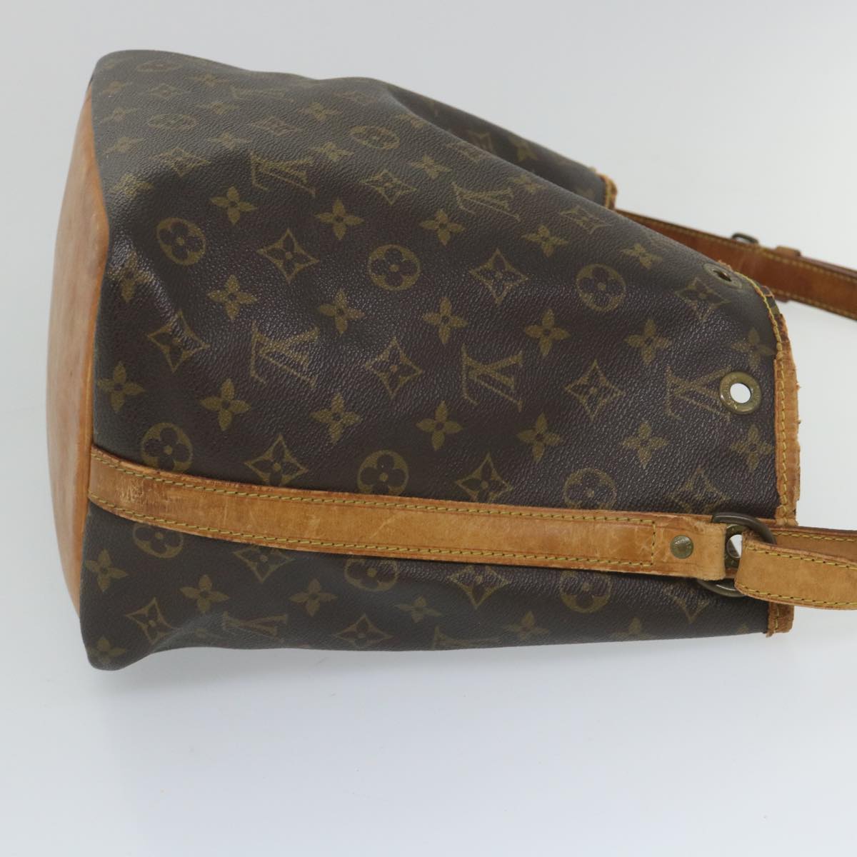 LOUIS VUITTON Monogram Petit Noe Shoulder Bag M42226 LV Auth th4110